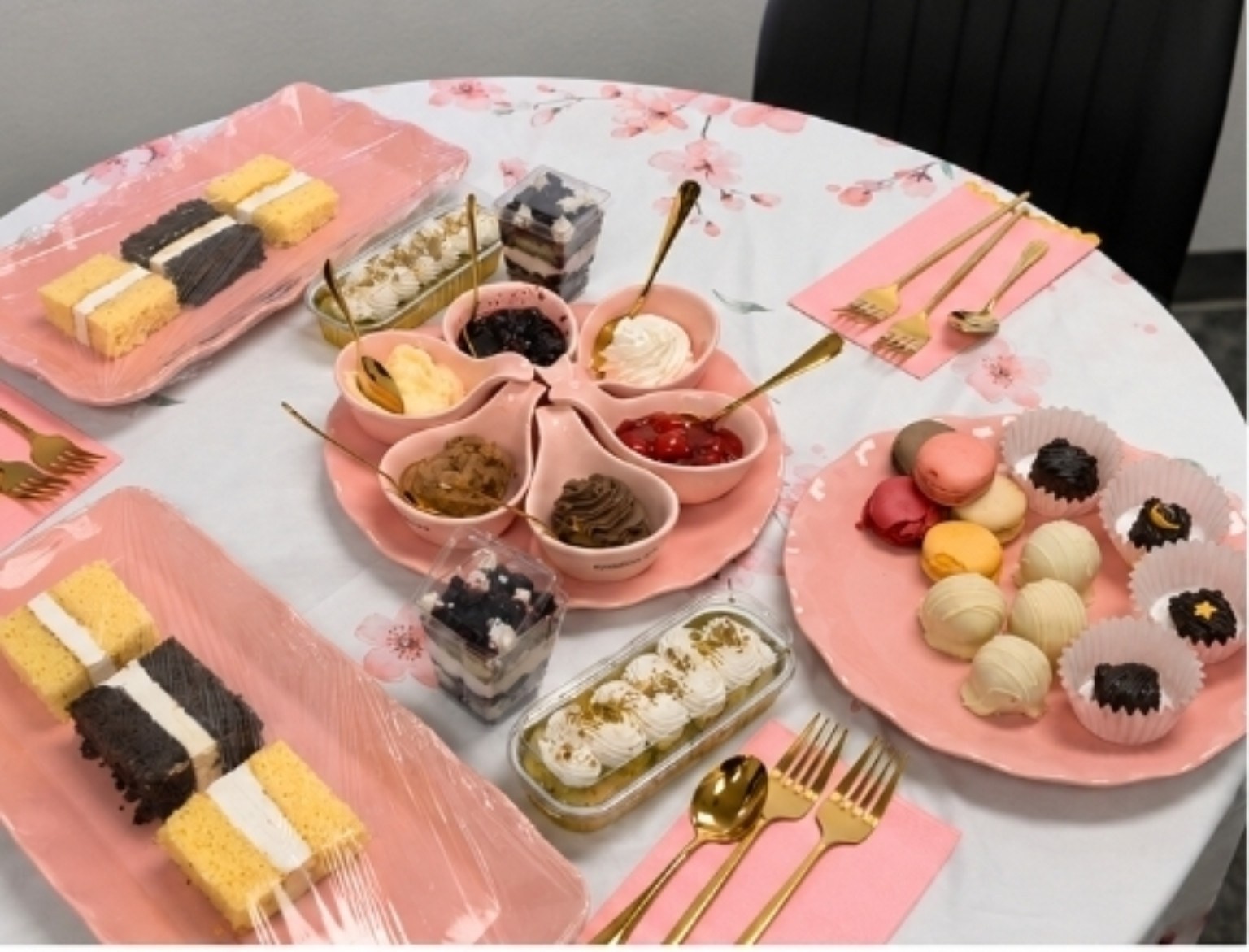 Baby Girl Bakes private tasting table